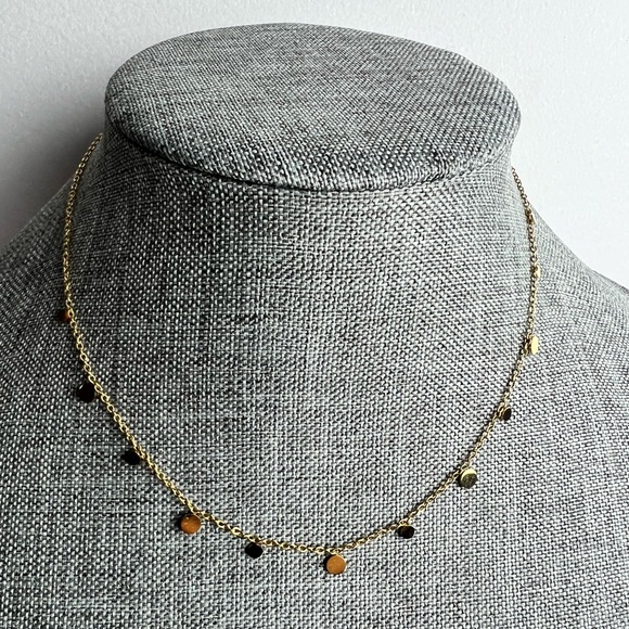 2Pcs/Set Star and Crescent Moon Pendant Beaded Necklace Star Pendant Moon Charms - Picture 7 of 10